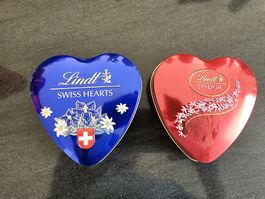 Lindt Herzboxen zur Aufbewahrung oder Geschenk