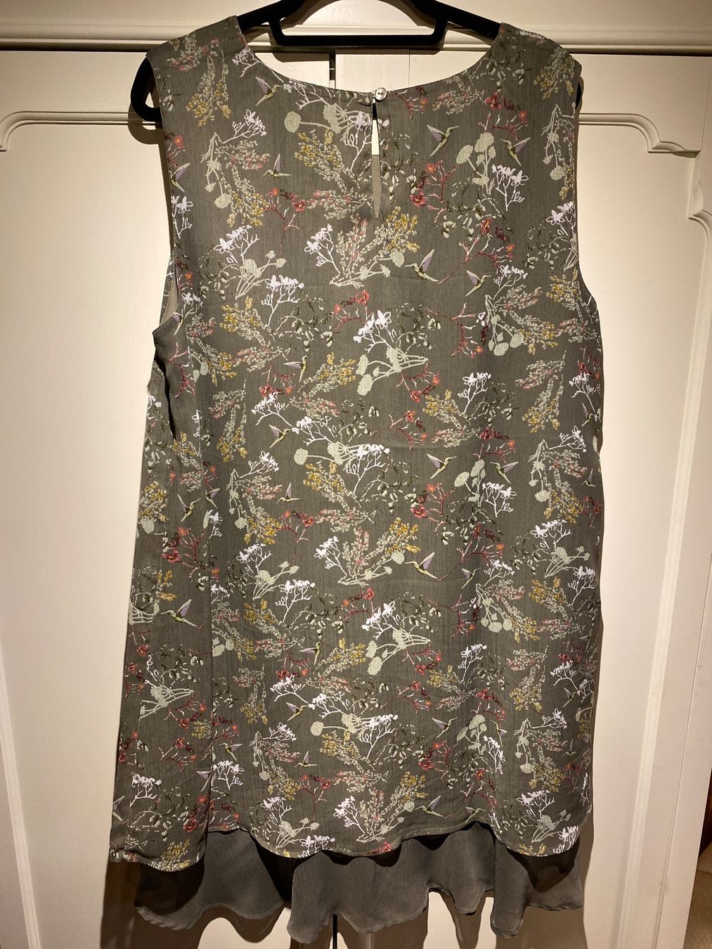 Vestiti: Damenkleid-Olivegrün-Gemustert – Usato da Meienried venduto da ManuelaBoutique 3