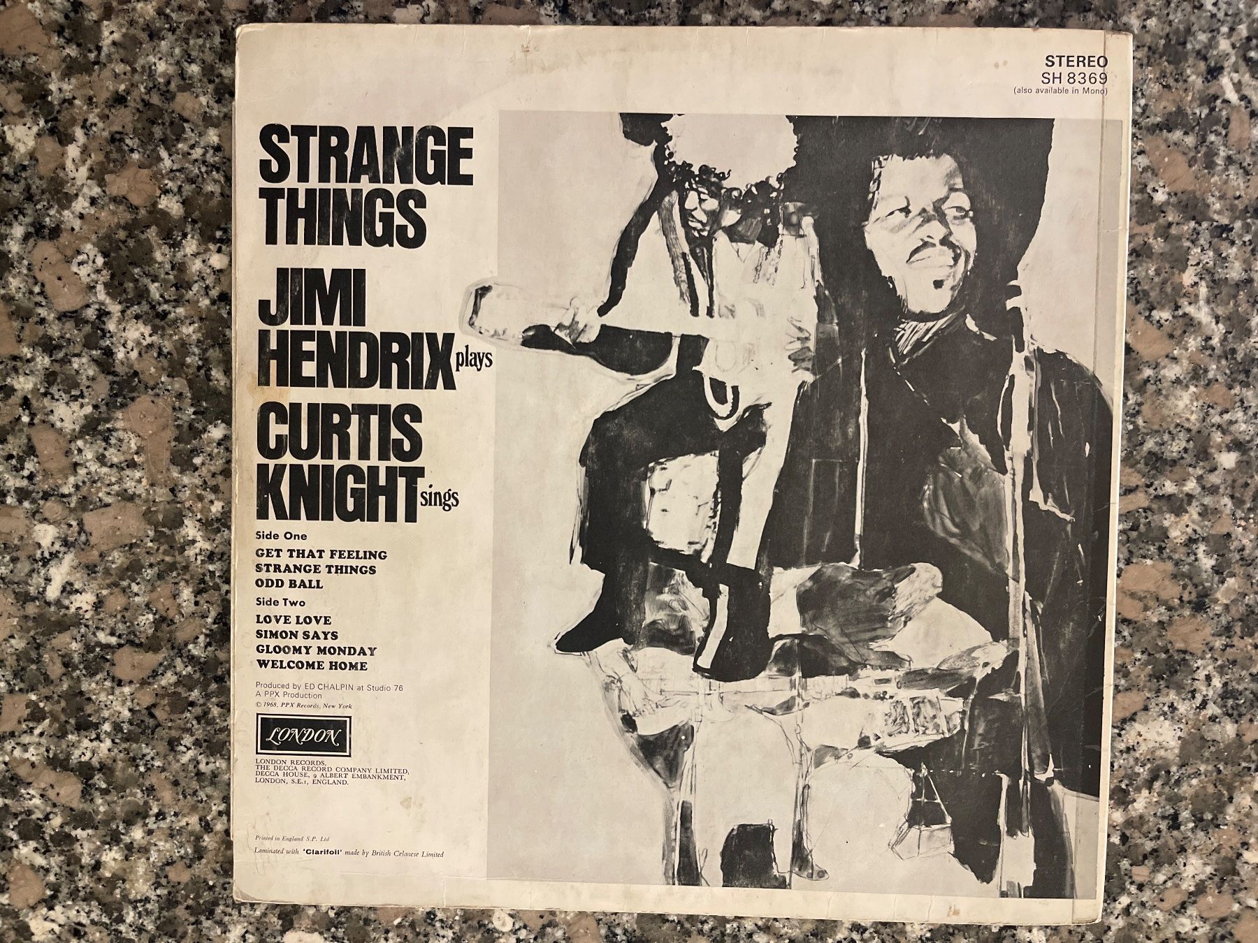 Dischi in vinile: A73/Jimi Hendrix - Curtis Knight - Strange Things – Usato da Frutigen venduto da Philippe_jsp 1
