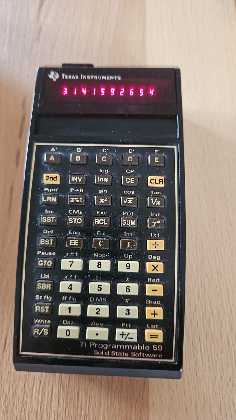 Texas Instruments Calcolatrici tascabili: TI-59, Master Lib Modul,Texas Instruments,Standard Batterien – Usato da Mauren TG venduto da nochbilligerjakob 4