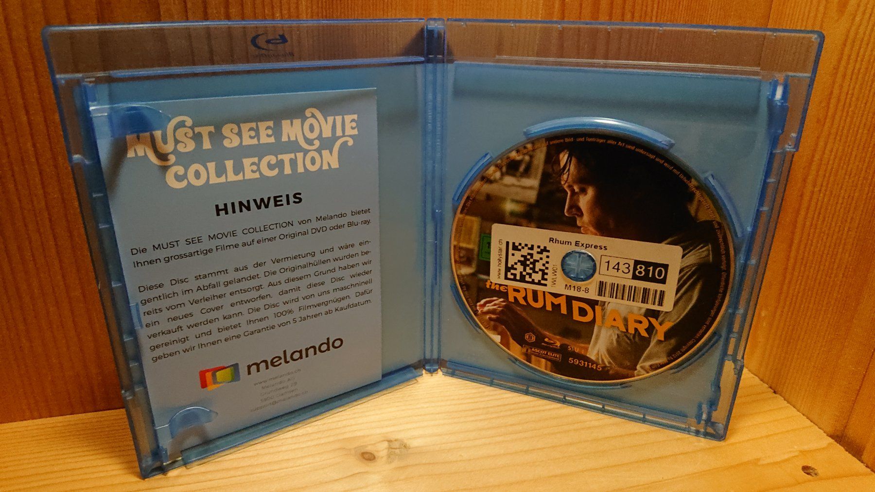 Alle DVDs: THE RUM DIARY Blu-Ray mit Johnny Depp – Gebraucht aus Wilderswil von Exebub 4