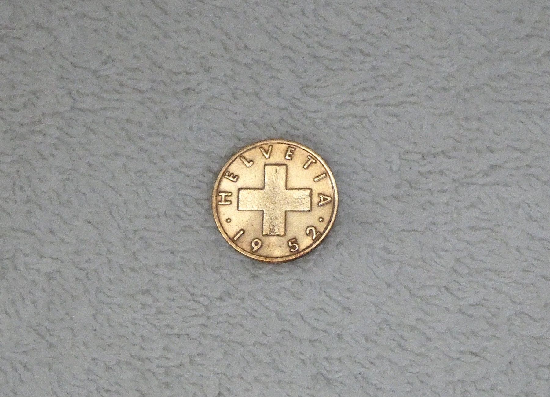 Tutti le monete: 1 centime/rappen 1952 – Usato da Nyon venduto da Ilmi09 1