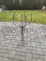 Der Kerzenständer für drinnen oder draussen
