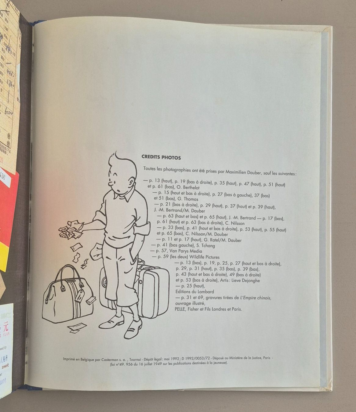 Fumetti: Tintin - Les Carnets de Route - La Chine – Usato da Grand-Lancy venduto da loi_599y 2