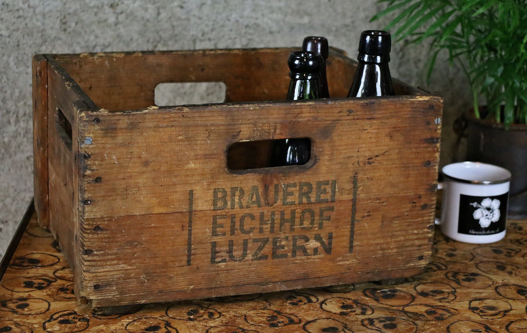 Casse di vino e birra: Holzkiste "Eichhof Luzern" – Usato da Birrwil venduto da brandschatz_birrwil 2