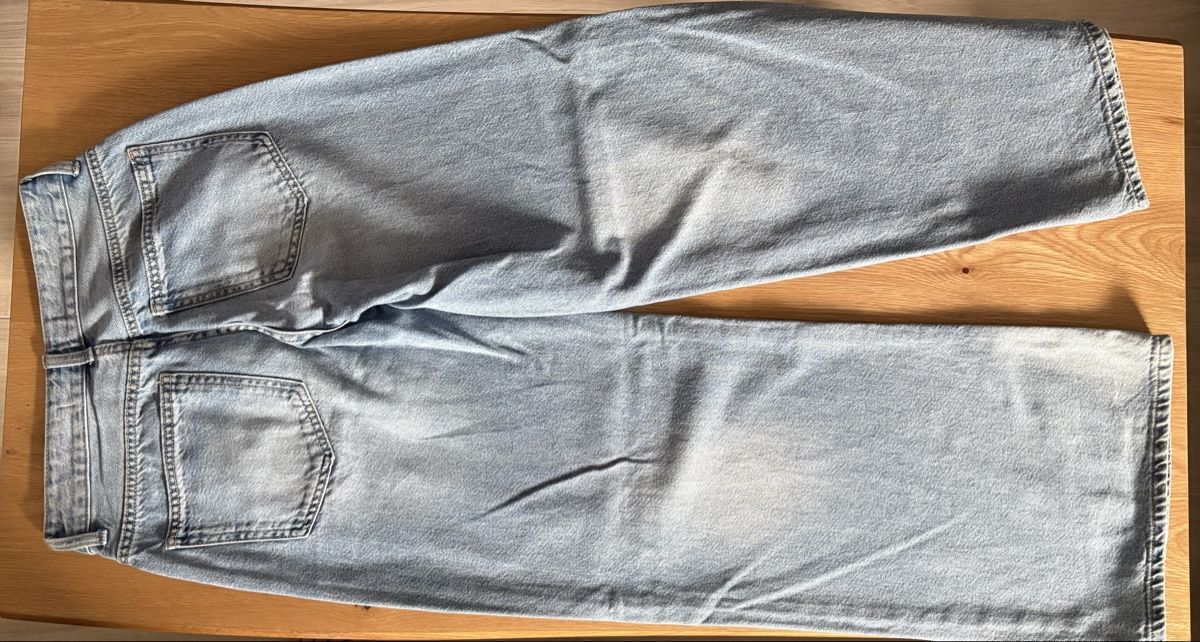 Bershka Jeans: Jeans bleu wide leg BERSHKA  – Gebraucht aus Martigny von jcj_j2fb 1