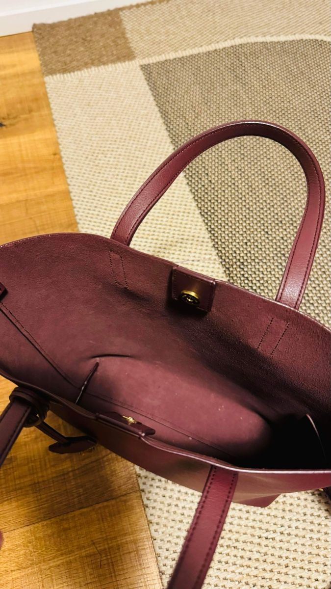Saint Laurent Borse da donna: SAINT LAURENT Burgandy Leather Tote – Nuovo (secondo la descrizione) da Wohlen AG venduto da rol_8r5l 1