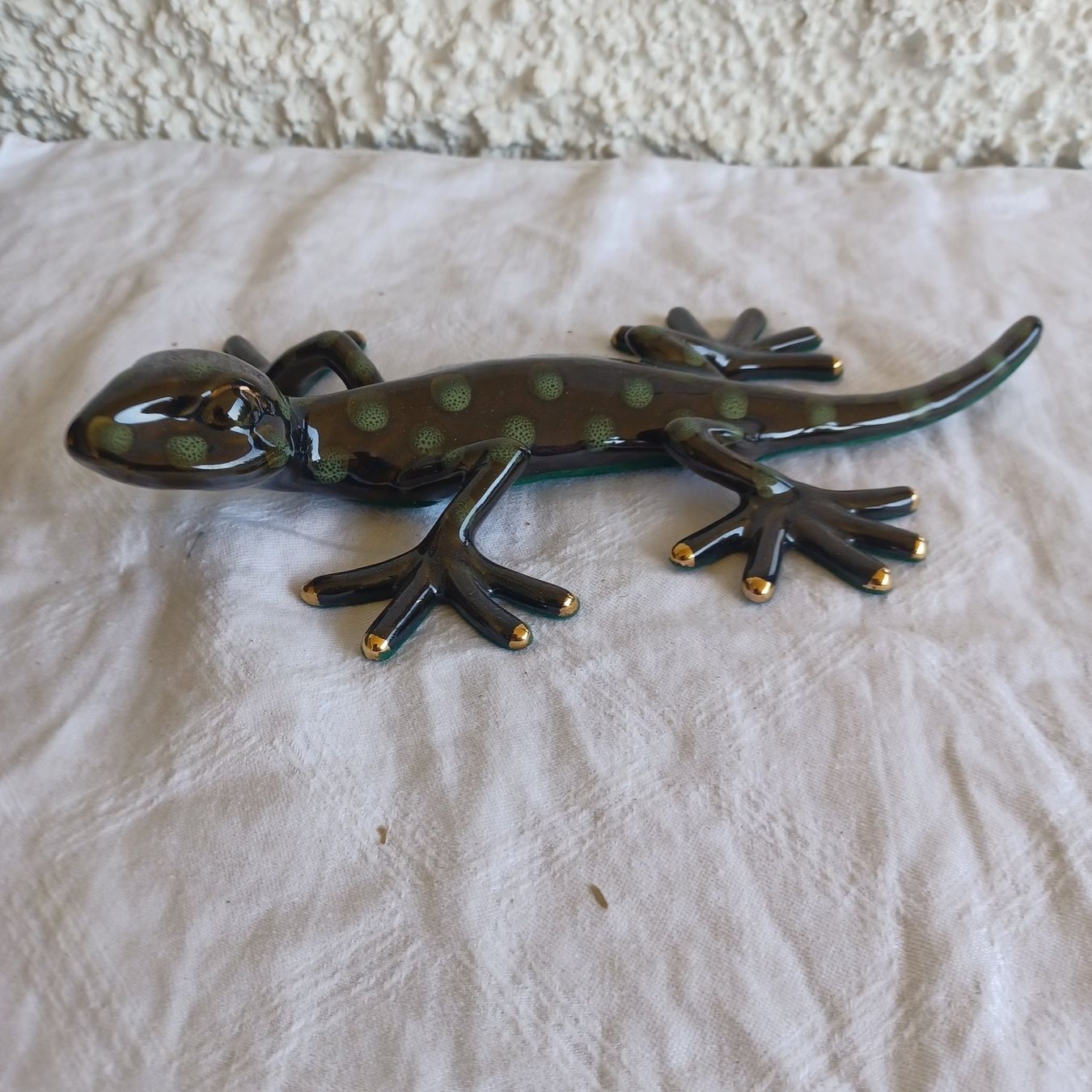 Figuren: Lino Pinelli's Gecko Dekofigur Keramik Figur Eidechse Lizard – Gebraucht aus Abtwil SG von luupsy 3