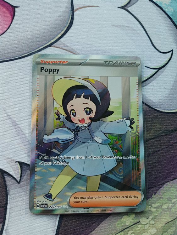 Poppy 220/197 Obsidianflammen Pokemon Karte günstig kaufen