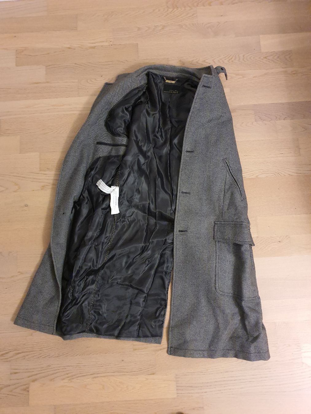 Zara Mäntel: Men’s coat Herringbone Wool blend Overcoat - from zara – Gebraucht aus Wallisellen von Alexandrertheg 4