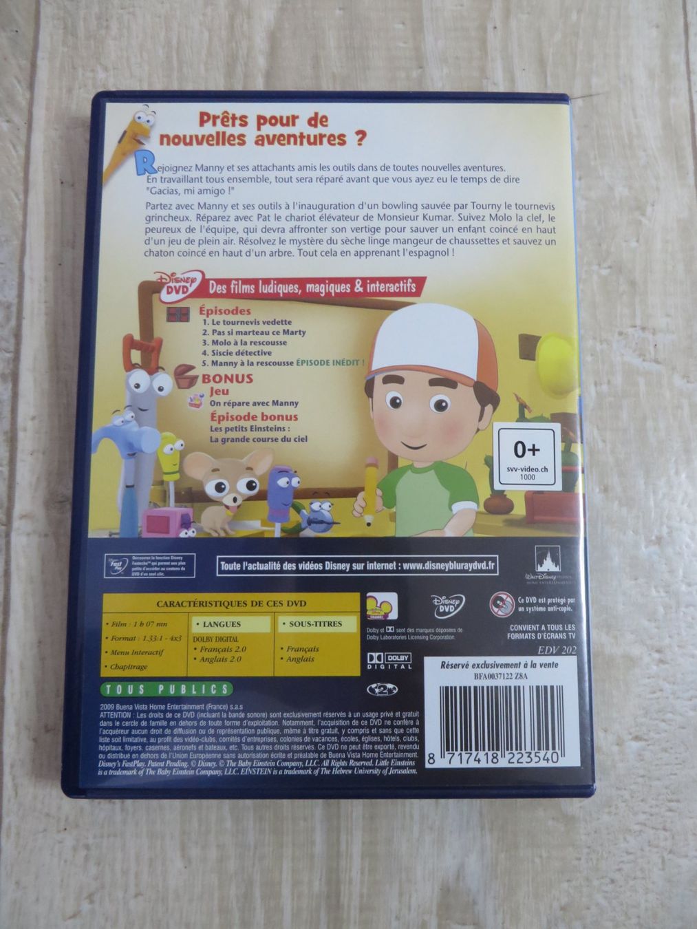 Tutti i DVDs: J223 – Usato da Sottens venduto da locepa 1