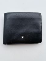 Montblanc Portemonnaie Leder schwarz