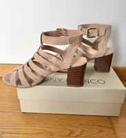 Nude Sandalen 915 Blockabsatz rosafarben 38 wie Marc Fisher