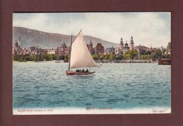 ZÜRICH - Alpenquai - Segelschiff