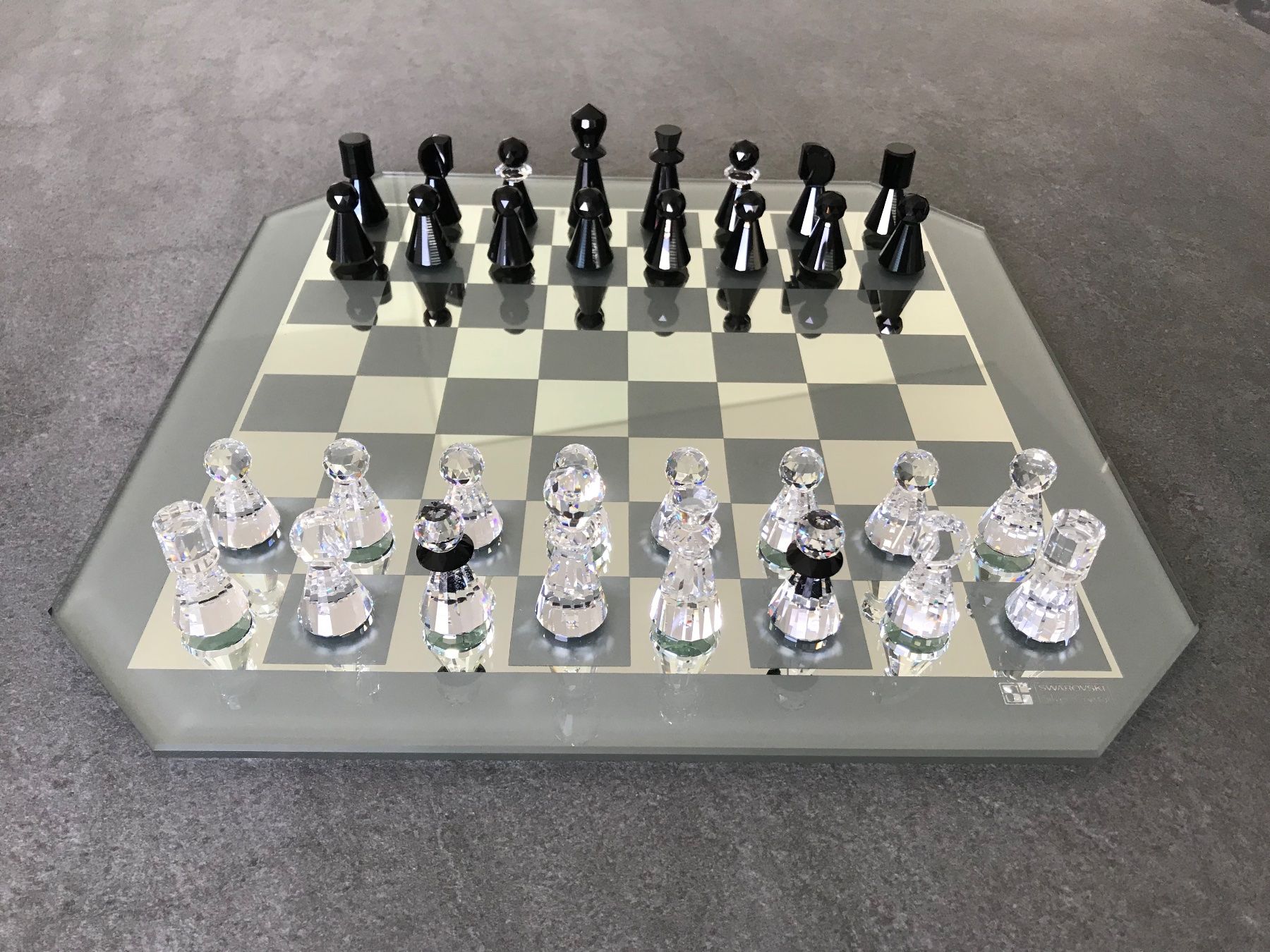Giochi: Swarovski - Jeu d’échecs – Usato da Locarno venduto da Michel840211