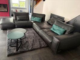 DINGEND! Gamma Italy Echtleder‑Sofa – extrem dickes Leder
