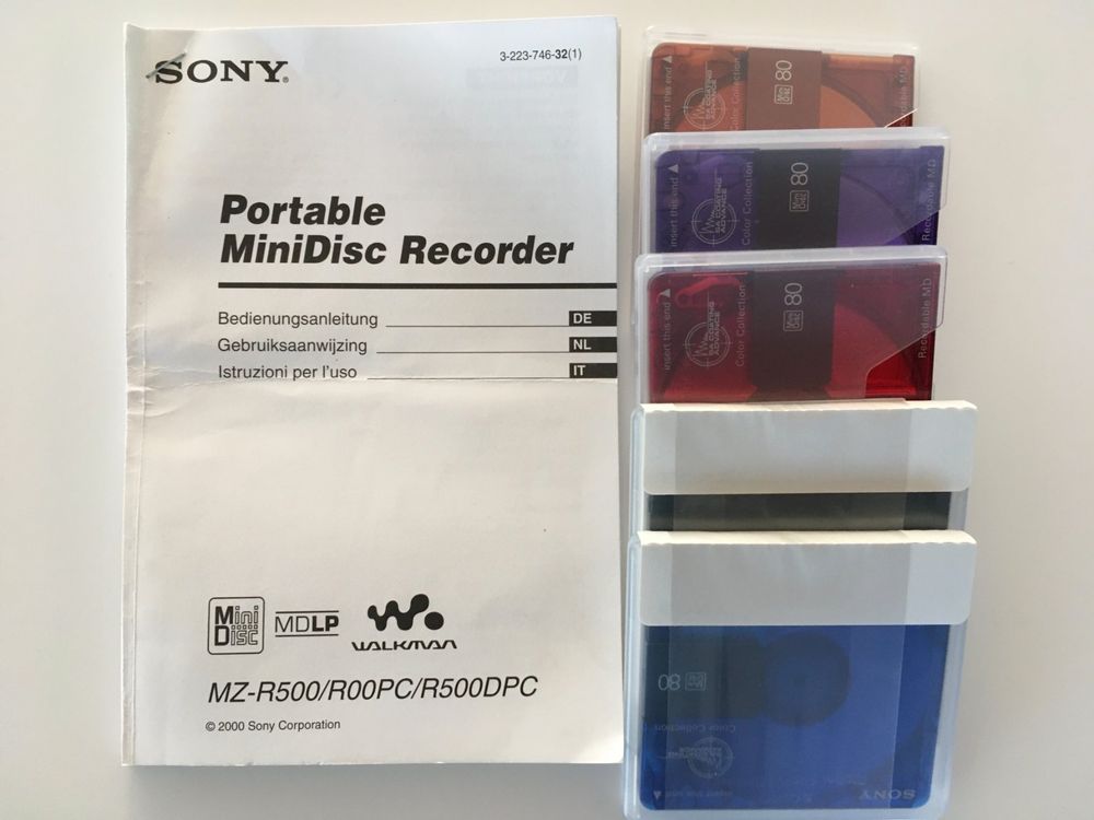 Sony Walkman MiniDisc Recorder MZR500 Kaufen auf Ricardo