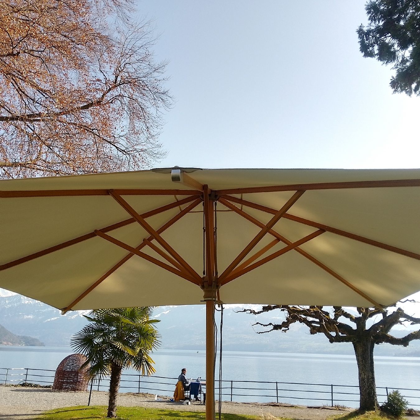 Glatz Ombrelloni: Sonnenschirmstoff – Nuovo e nell'imballaggio originale da Fahrni b. Thun venduto da bla_8p6s