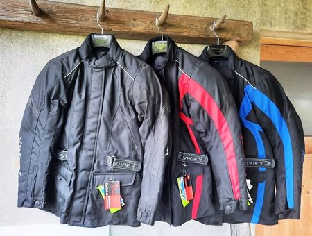 Neu Motorradjacke VIVIFY Unisex Polyester,WaterProof,Gr.XS+S