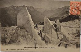 Mt BLANC - LES  GRANDS  MULETS  - 1905