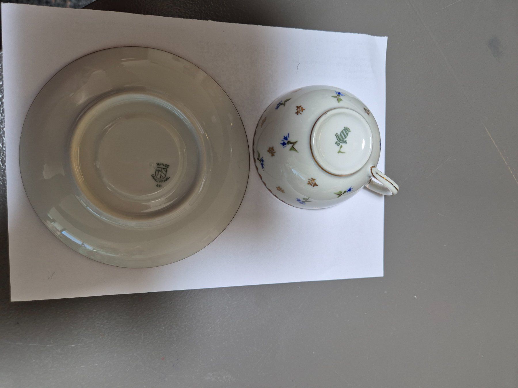 Tazze: Antike Langenthal Espresso Tasse – Usato da Bassersdorf venduto da Seaworld06 1