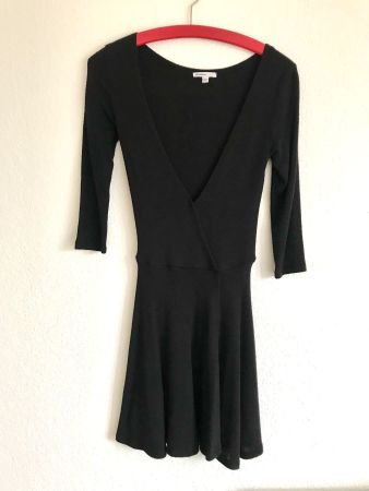 Subdued Kleid Dress Robe Strickkleid Cocktail Schwarz Gr. S