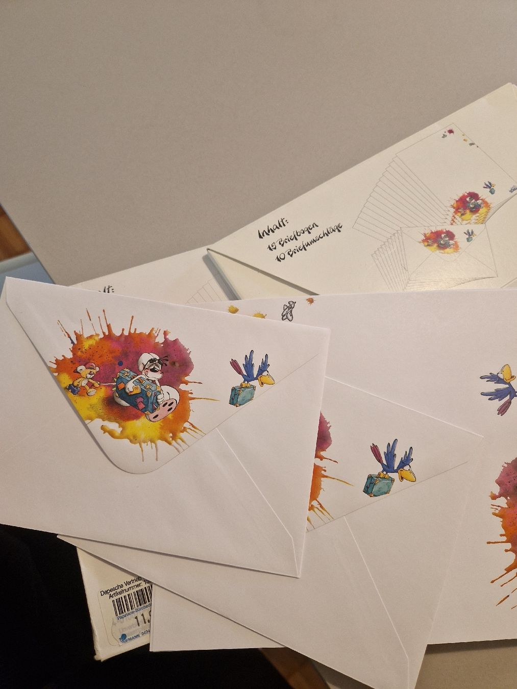 Carta: Diddl Briefpapier Set neu und originalverpackt – Usato da Basel venduto da Musawida 3