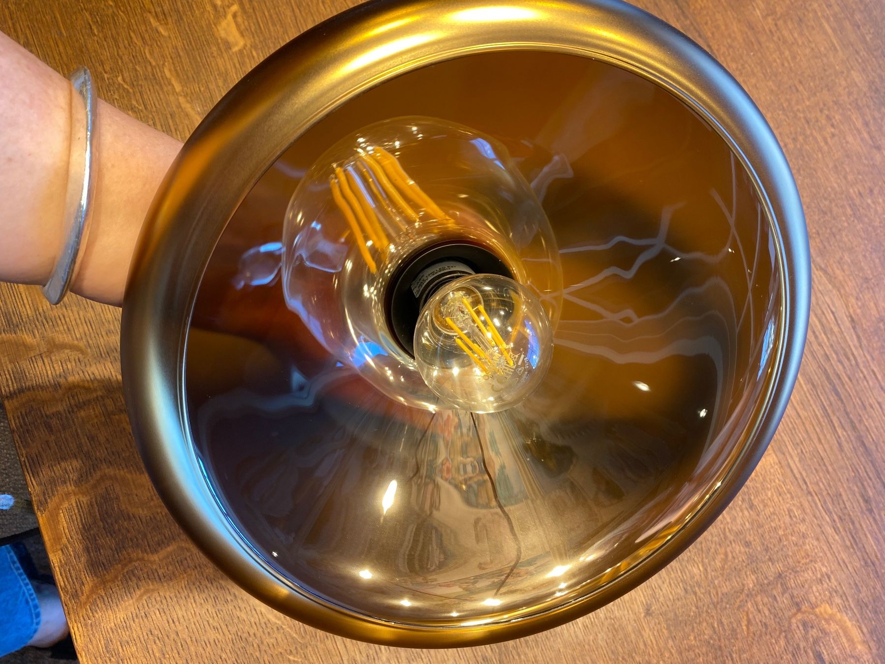 Lampade: Diesel Hängeleuchte FLASK B kupferfarben – Usato da Horgen venduto da StudioSferaAG 3