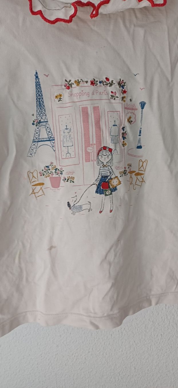 Blouses, T-shirts & Tops: Mädchen Langarmshirt Grösse 110 – D'occasion à Riniken par Lessy- 1