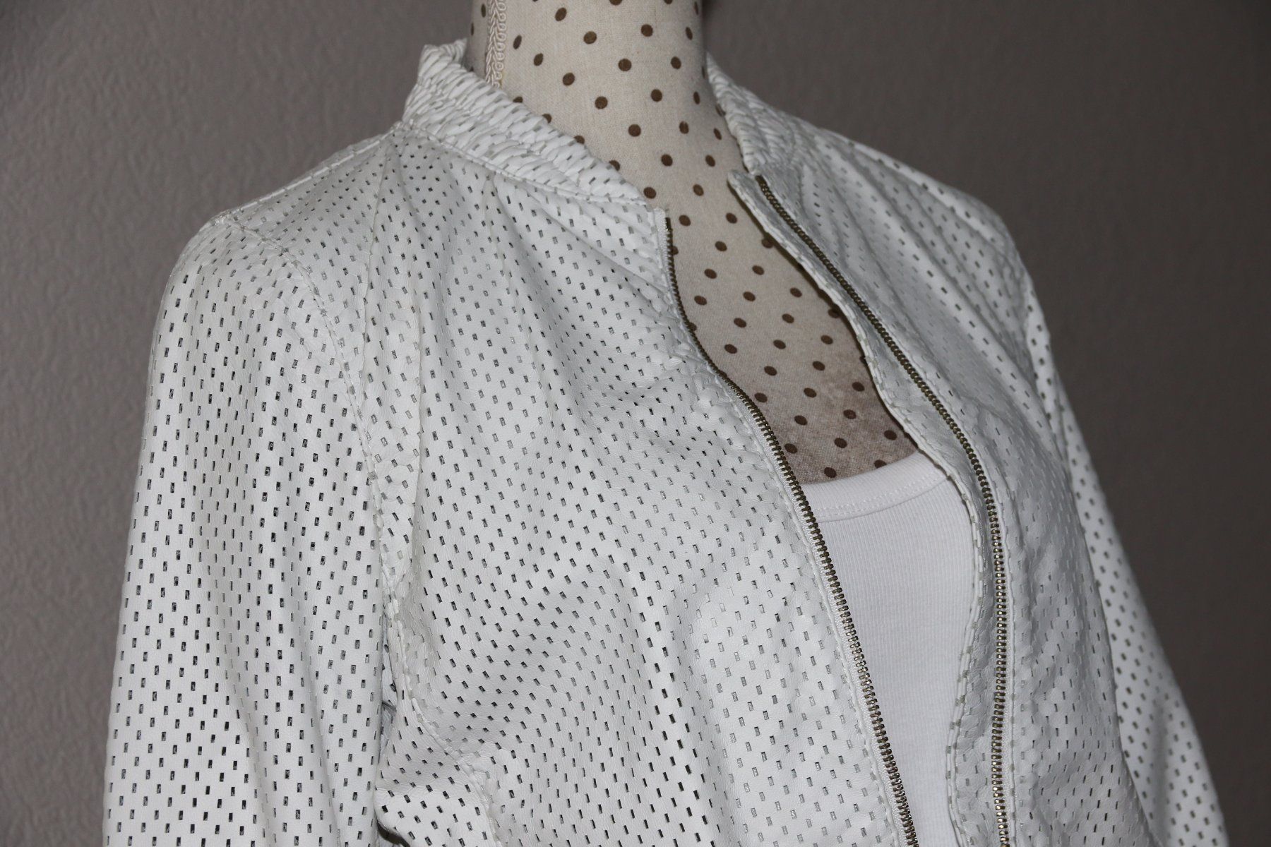 Giacche: Lässige echt Lederjacke von LEONARDO Gr.36 – Usato da Oberwil-Lieli venduto da Svetlana28 5
