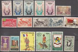 Togo lot 1960-1987 bon état