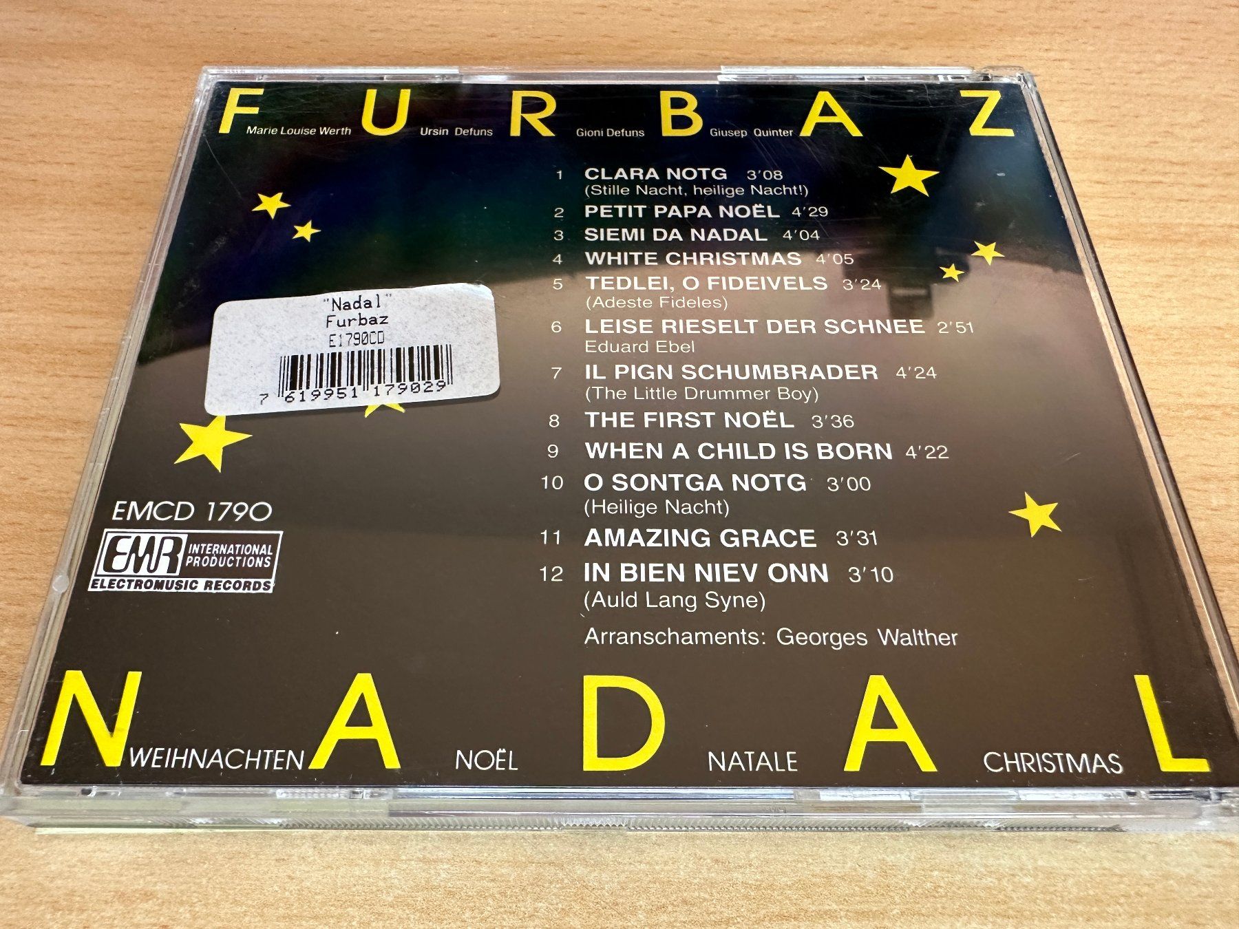 CD: Furbaz – Nadal – Usato da Rikon im Tösstal venduto da Alpenmutz 1