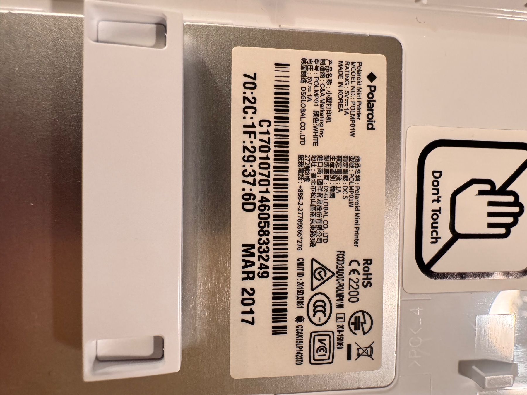Stampanti: ZIP Mobile Printer (POLMP01W) fli – Usato da Küttigen venduto da Melisch1000 1