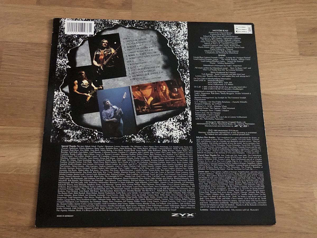 Dischi in vinile: Motörhead. 1993. Bastards. – Usato da Faulensee venduto da Mizuno06 1