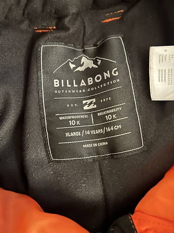 Hosen: Billabong Skihose gr.14 164 – Gebraucht aus Münsingen von Andreasl80 1