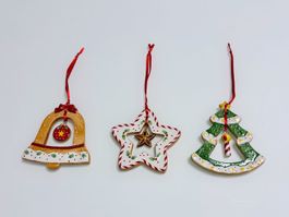 Villeroy & Boch 3 grosse Baumhänger Winter Bakery Decoration