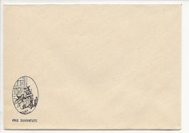 1937 Nr. 25 Pro Juventute Briefli Briefchen Oval Mutter Kind