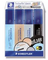 STAEDTLER Textmarker 4 Stk. Vintage