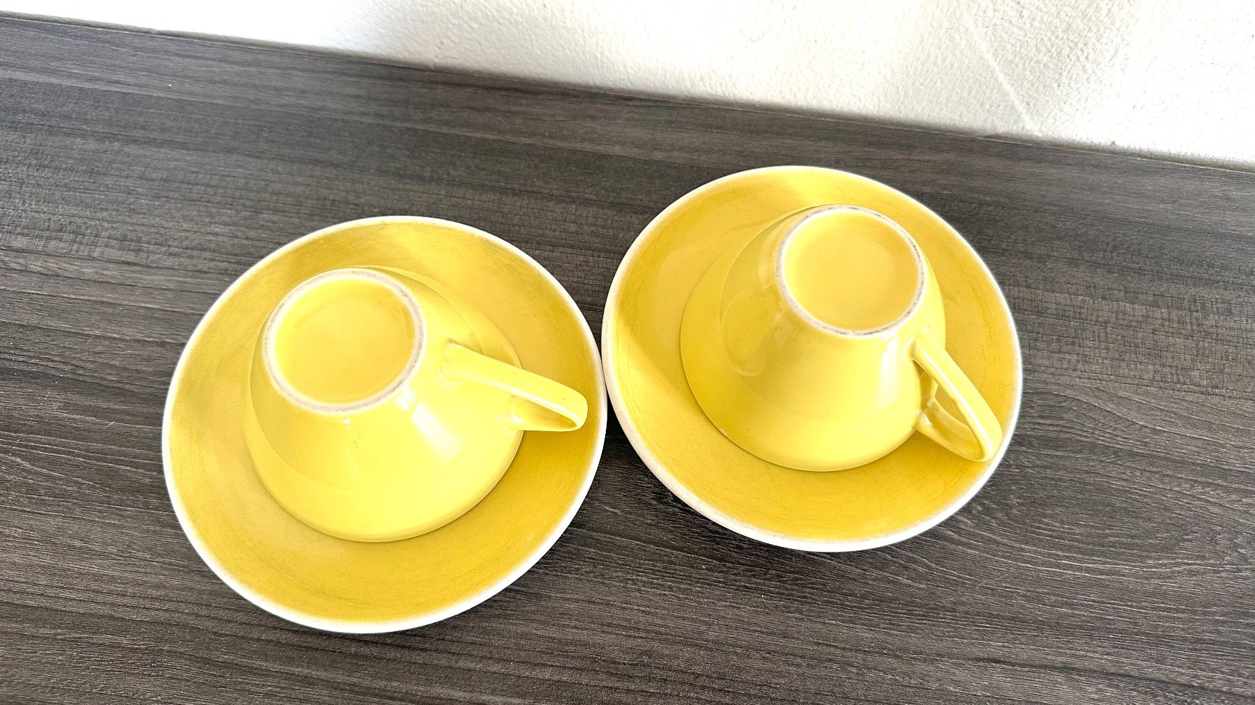 Rössler Tassen: 2 vintage Rössler Tassen Gelb – Gebraucht aus Zürich von brazerola 1