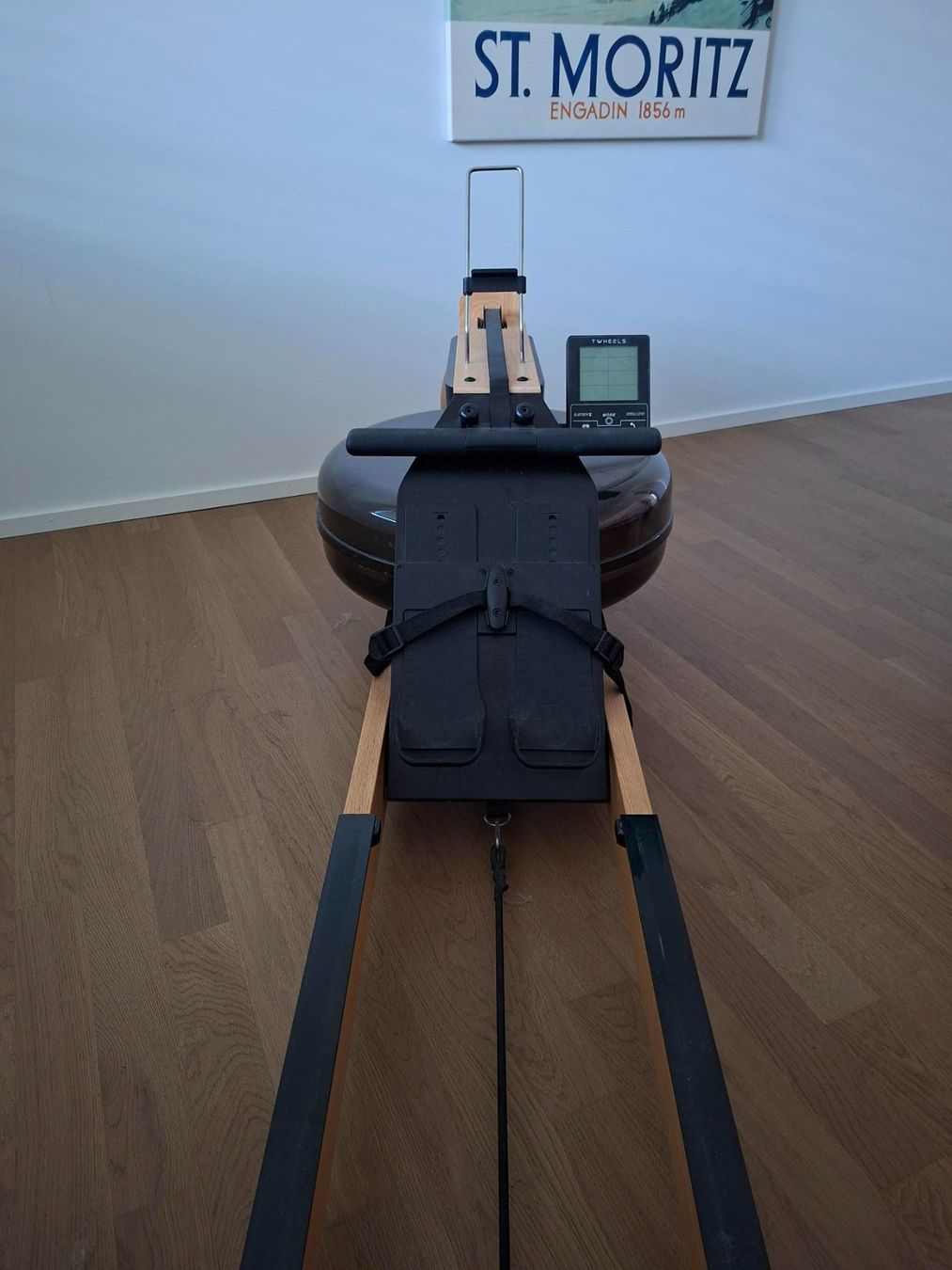 Hometrainer: Wasserrudergerät aus Eichenholz – Gebraucht aus Aarau von joe_166