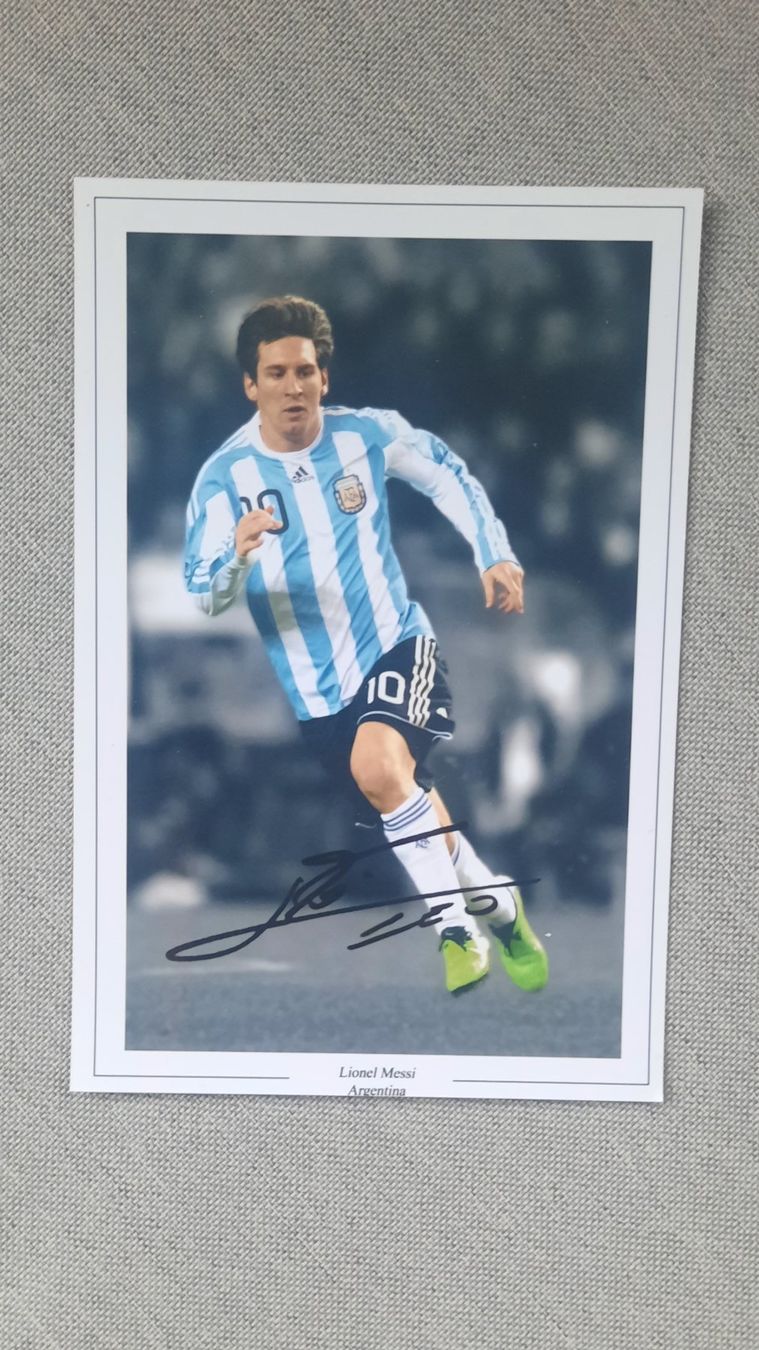 Autogramme: Autogramm Lionel Messi – Gebraucht aus Schmerikon von Olympia04