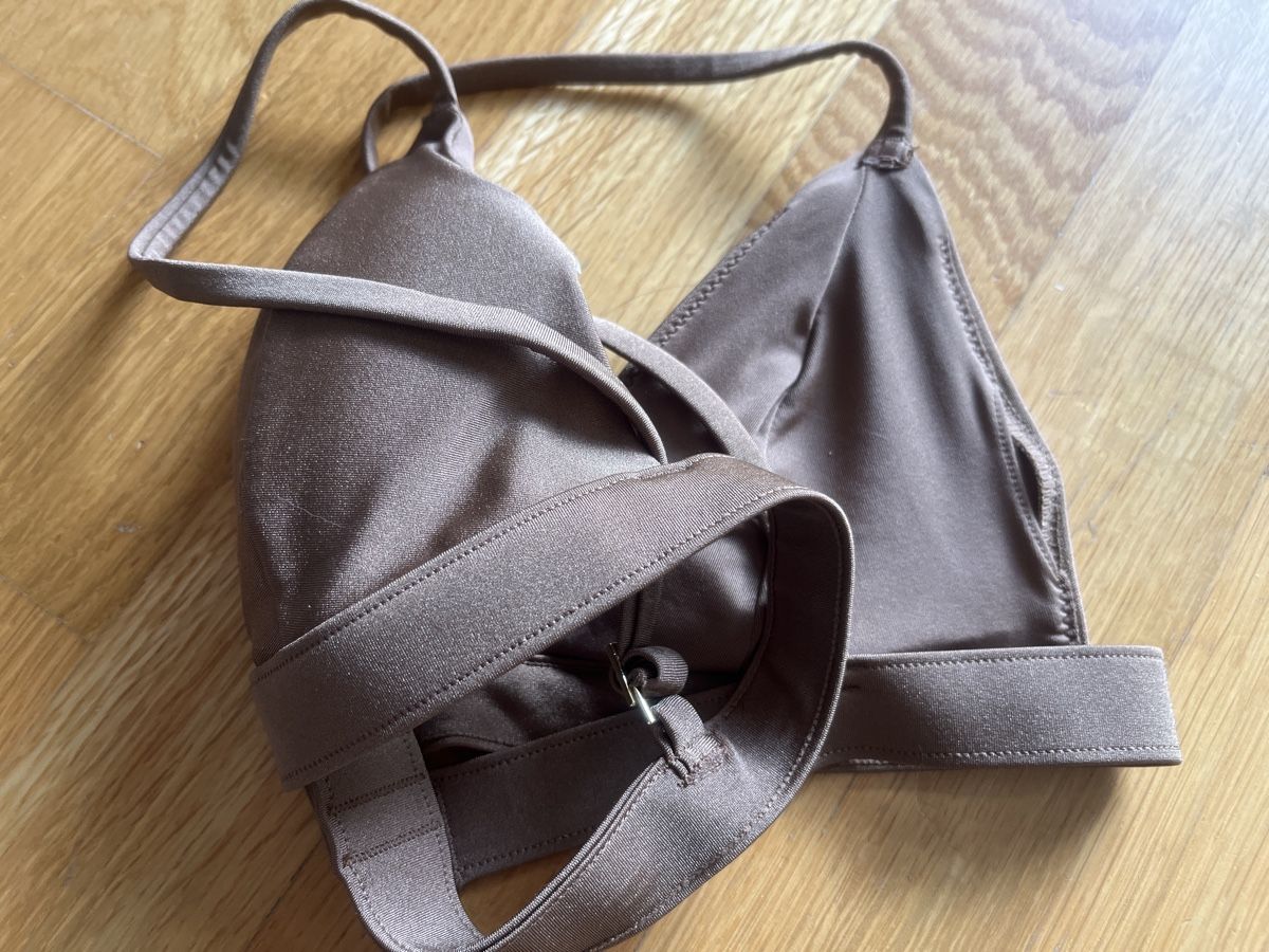 Badekleider & Bikinis: Edles Bikini Oberteil 75/70 A/B Gold Braun – Gebraucht aus Zürich von kleinesgrau 2