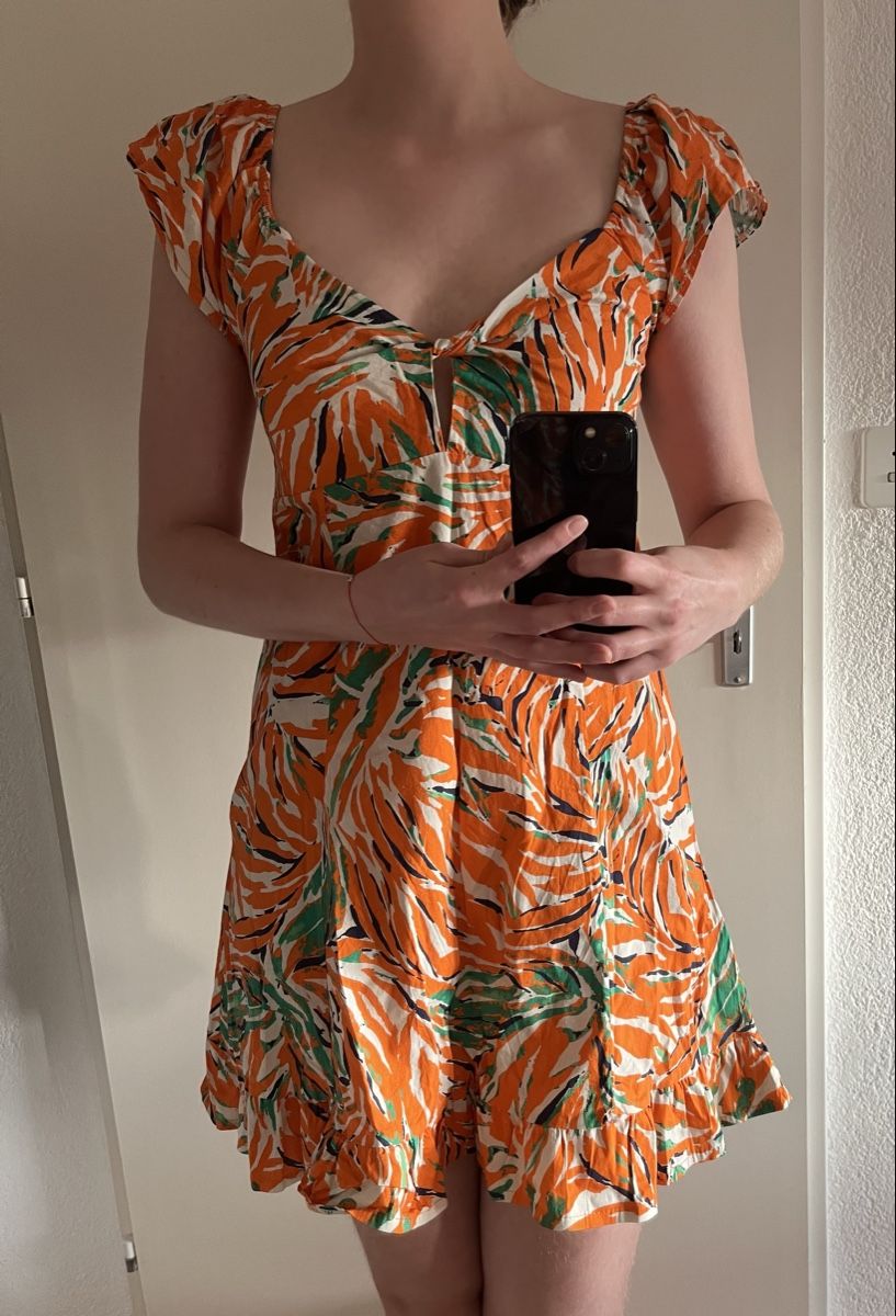 Vestiti: Robe babydoll orange – Usato da Morges venduto da pic_5hcz