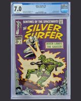 Silver Surfer #2 (1968) CGC 7.0 Marvel Comic! AB 149.- CHF