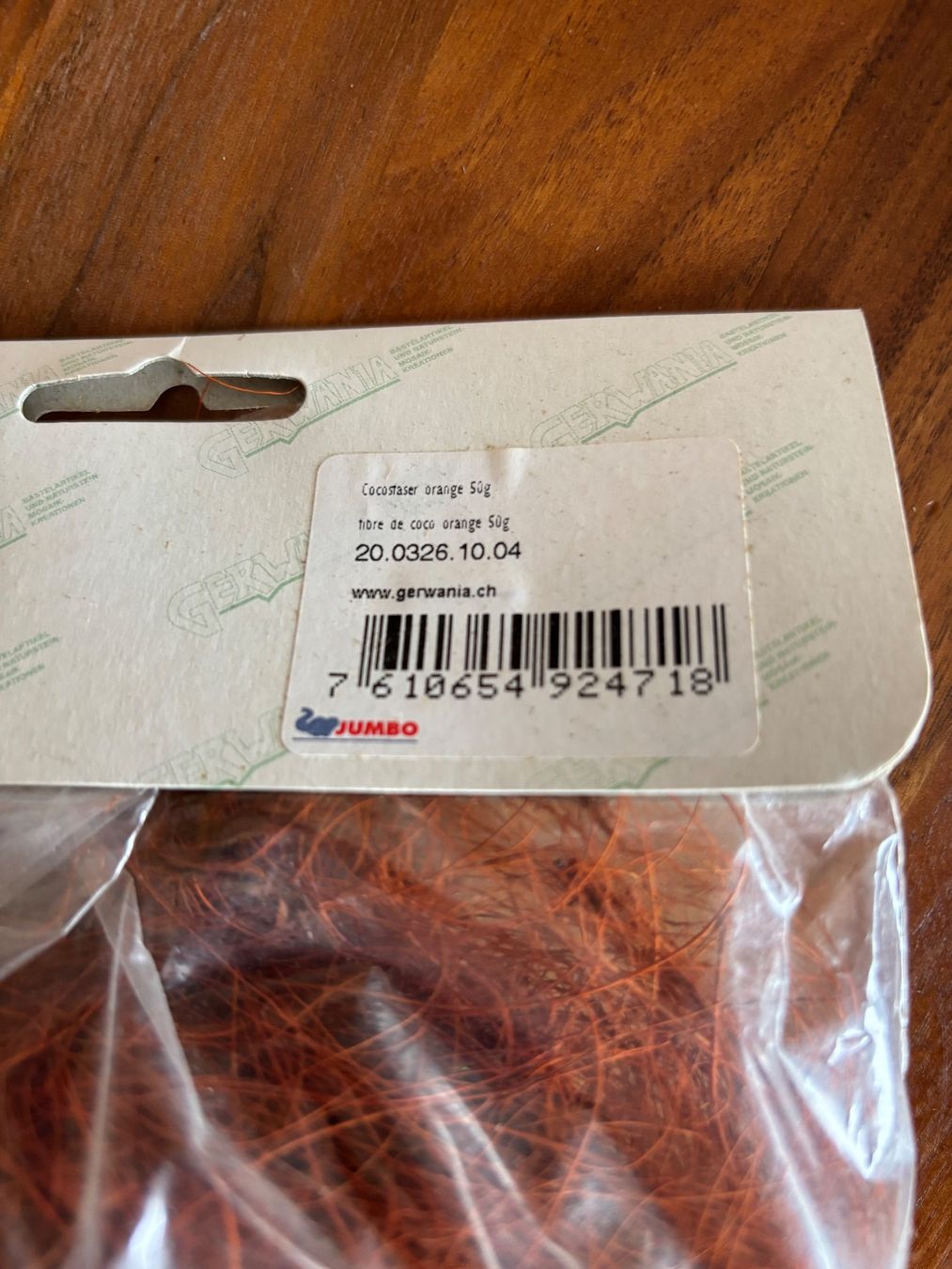 Lana: Cocosfaser orange 50 g – Nuovo (secondo la descrizione) da Balsthal venduto da Uroby 1
