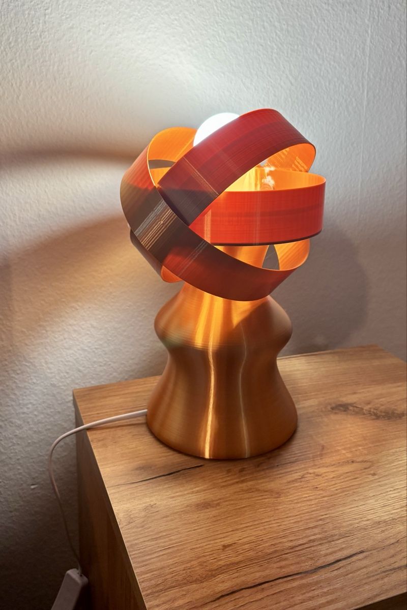 Lampade: Lampada artigianale stampata in 3D – Nuovo (secondo la descrizione) da Embrach venduto da arg_wy2k 1