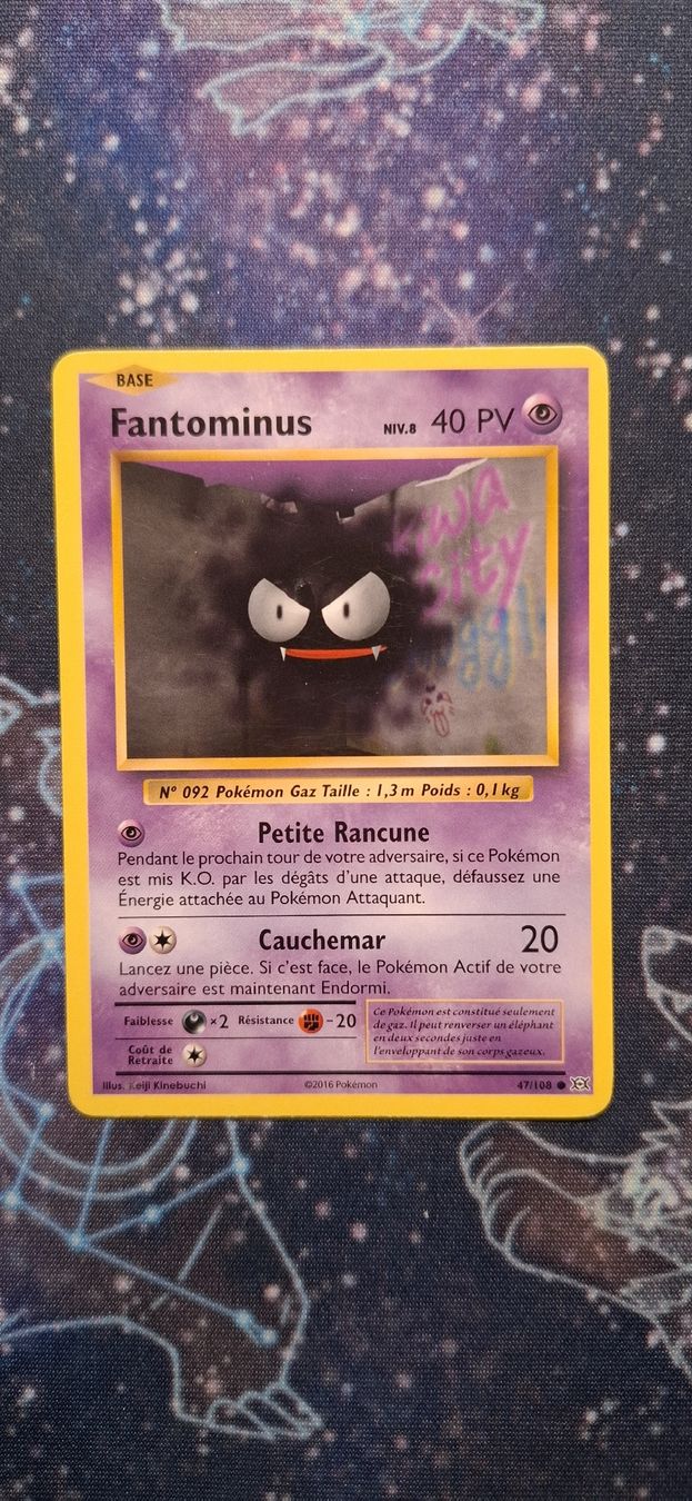 Pokémon Carte collezionabili: Fantominus 47/108 - Evolutions FR – Usato da Petit-Lancy venduto da Kara_TCG 1