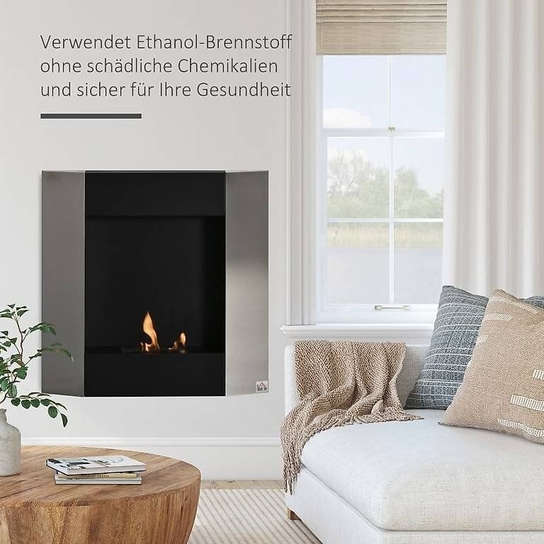 Camini: Ethanol-Kamin 72 cm x 11 cm x 72 cm – Nuovo e nell'imballaggio originale da Flawil venduto da vivalacasa 3