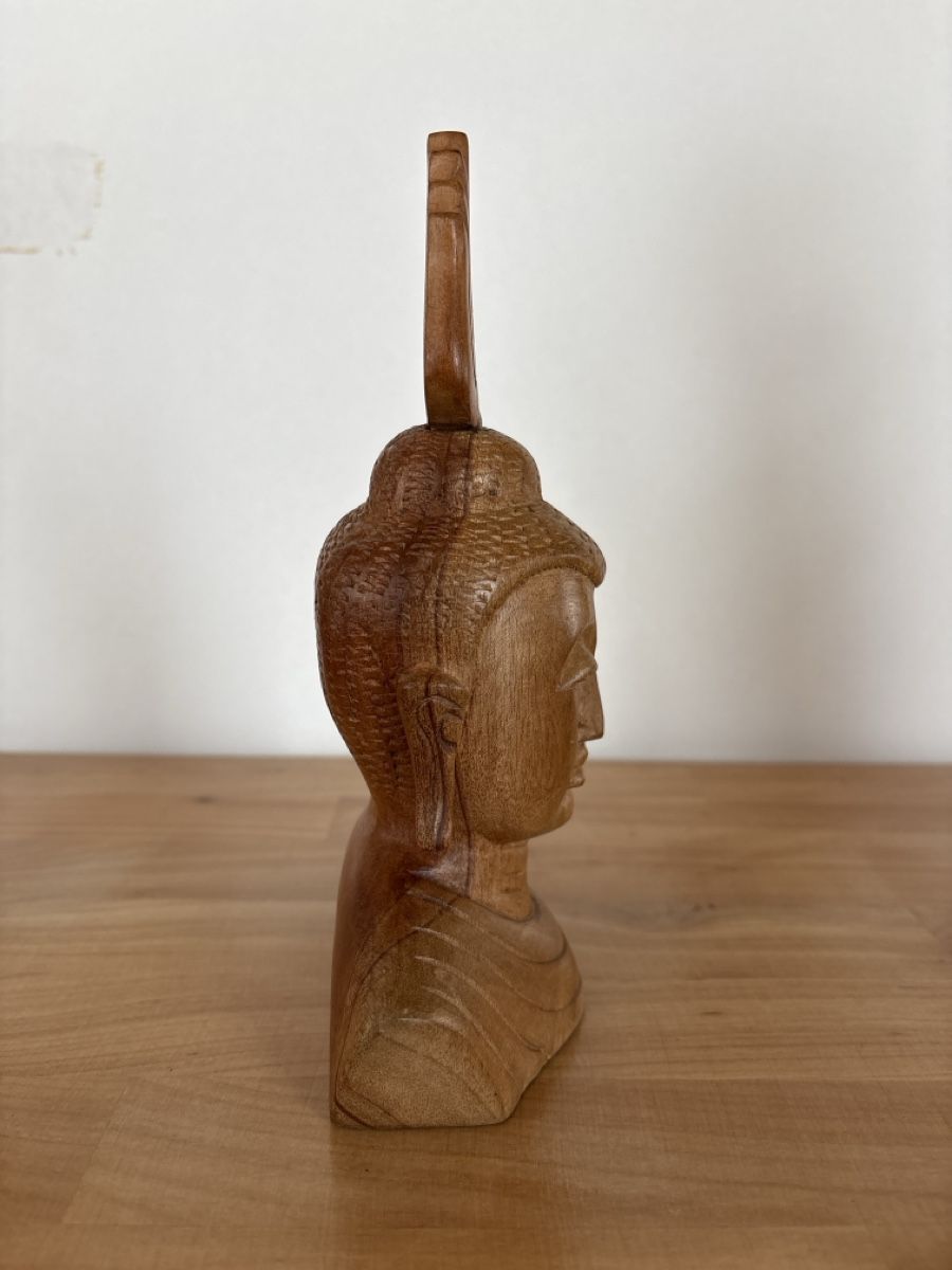 Figurines: Holz Figur Buddha – D'occasion à Rümlang par BoutiqueMonique16 1