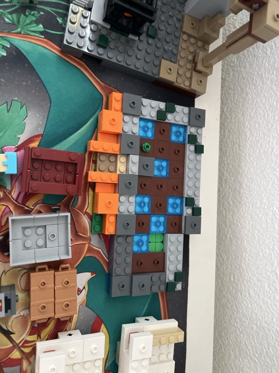 Lego Giocattoli: Lego Minecraft Eisemgolem Höhle & Hexe Garten – Usato da Villmergen venduto da rob_n572 3
